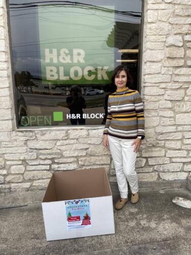H&R Block Box Drop off 2021