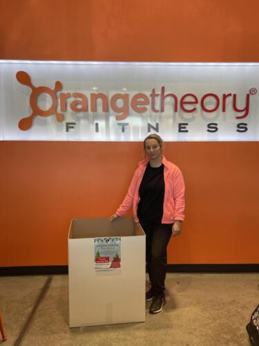 Orange Theory Box Drop off 2021